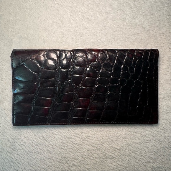 Genuine Crocodile Exotic Leather Wallet